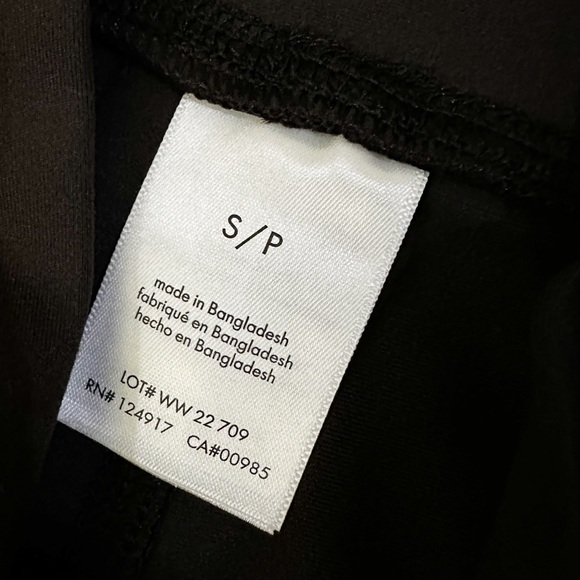 NWT- WeWoreWhat Hot Biker Short Solid Black - Picture 8 of 12